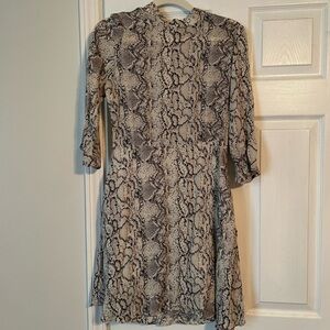 Stetson Snakeskin Print Dress